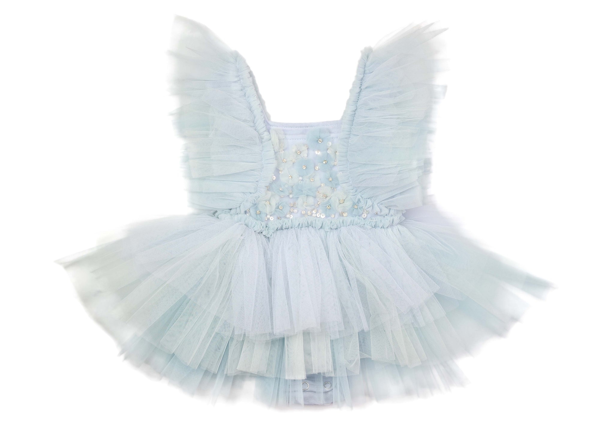 DAISY BABY BLUE TUTU DRESS – LITTLE MISSES