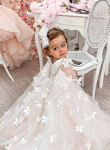 Load image into Gallery viewer, OLIVIA FLOWER GIRL DRESS
